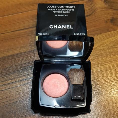 chanel joues contraste powder blush 65 espiegle|Chanel blush angelique.